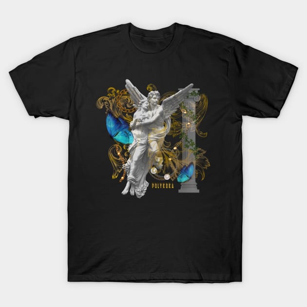 EROS GOD OF LOVE T-Shirt by POLYKOKA